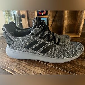 Adidas lite racers black grey men’s 13